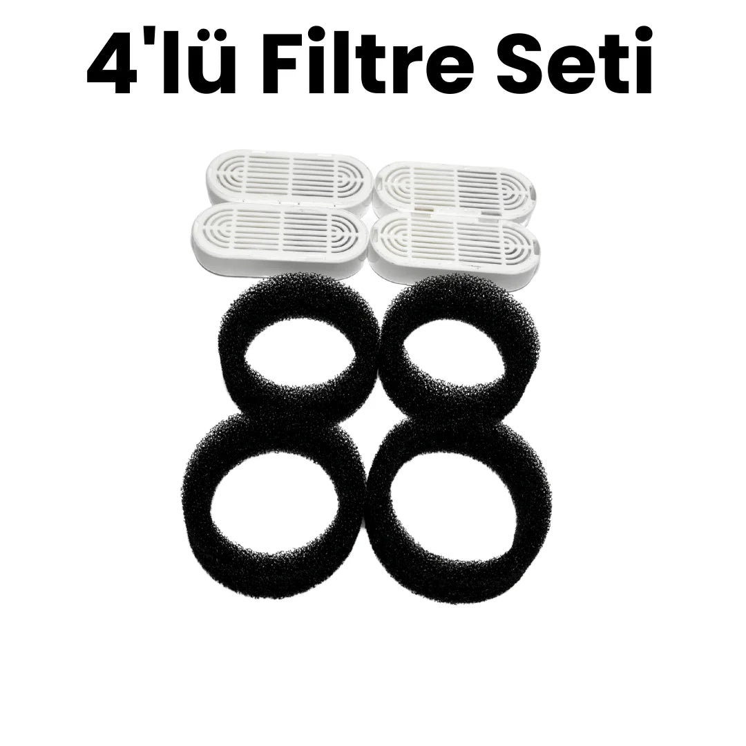 4'lü filtre seti