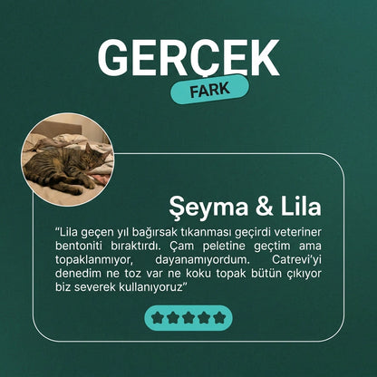 Catrevi Bitkisel Kedi Kumu